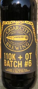 110k+ OT Batch #6 - Cigar City Brewing