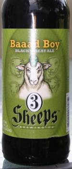 Baaaad Boy Black Wheat - 3 Sheeps Brewing Company