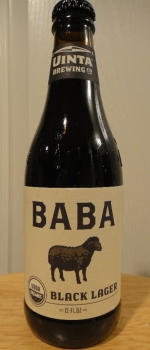 Baba Black Lager - Uinta Brewing Company