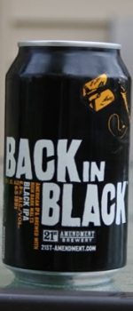 Back In Black - 21st Amendment Brewery