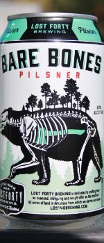 Bare Bones Pilsner - Lost Forty Brewing
