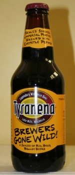 Benji's Smoked Chipolte Imperial Porter - Tyranena Brewing Company