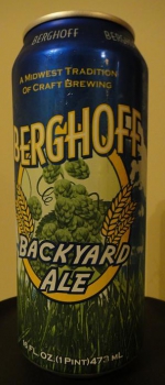 Berghoff Backyard Ale - Minhas Craft Brewery