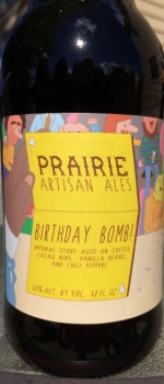 Birthday Bomb! - Prairie Artisan Ales Brewpub