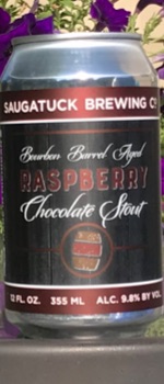 Bourbon Barrel Aged Raspberry Chocolate Stout - Saugatuck Brewing Company
