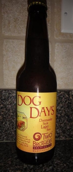 Dog Days Dortmunder Style Lager - Two Brothers Brewing Company
