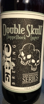 Double Skull Dopplebock - Epic Brewing