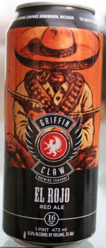 El Rojo Red Ale - Griffin Claw Brewing Company