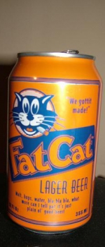 Fat Cat Lager - The Fat Cat Beer Company