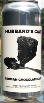 German Chocolate Cake - Hubbard's Cave Brewery