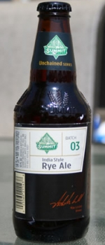 India Style Rye Ale - Summit Brewing Company