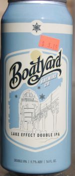 Lake Effect Double IPA - Boatyard Brewing Co.