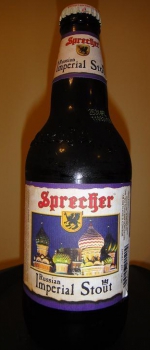 Russian Imperial Stout - Sprecher Brewing Company