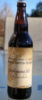 Single Batch Series - Barleywine Ale - Sebago Brewing Company