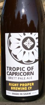 Tropic of Capricorn - Right Proper Brewing Company - Shaw Brewpub